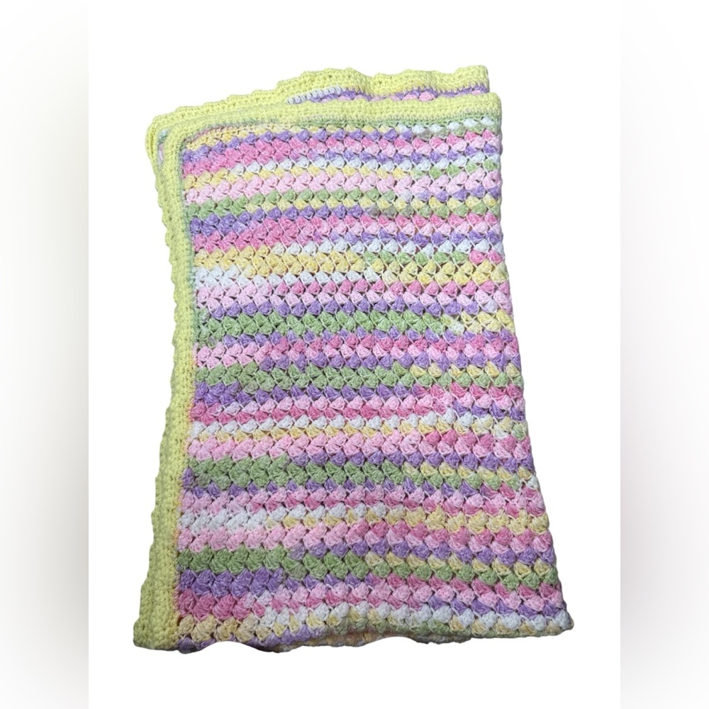 Multicolor Crochet Baby Blanket